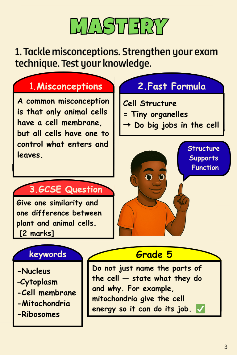 GCSE Biology (AQA Foundation Tier) - Digital Revision Book | 2025-2026
